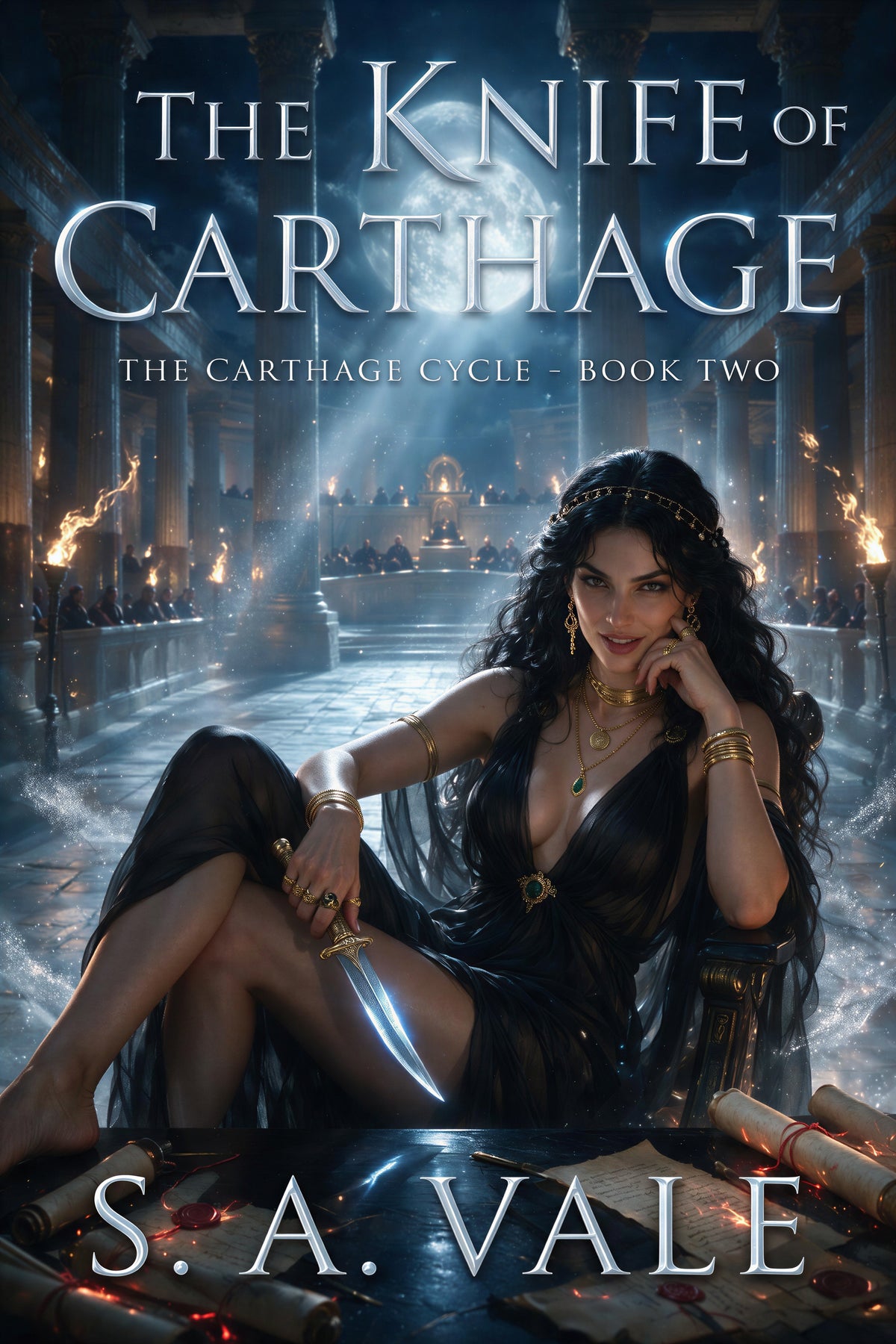 The Knife of Carthage (Book #2): A Dark Historical Fantasy Harem Adventure